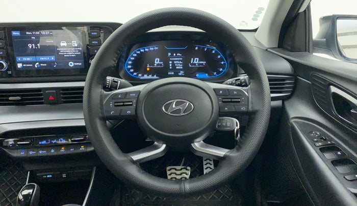 2023 Hyundai NEW I20  SPORTZ 1.0TURBO DCT, Petrol, Automatic, 1,057 km, Steering Wheel Close Up
