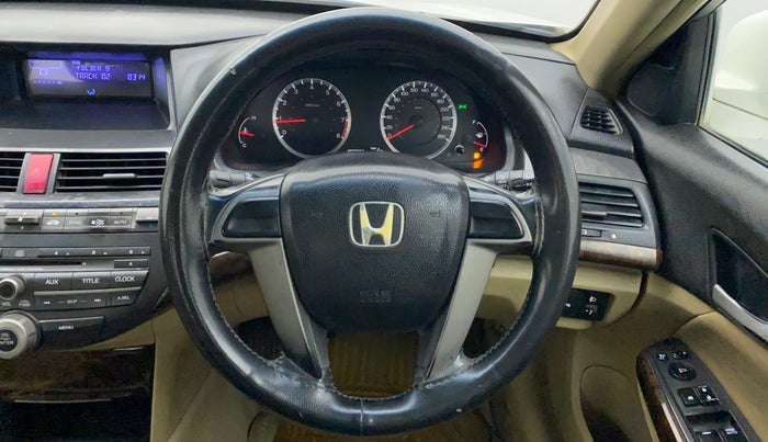 2011 Honda Accord 2.4L I-VTEC MT, Petrol, Manual, 99,882 km, Steering Wheel Close Up