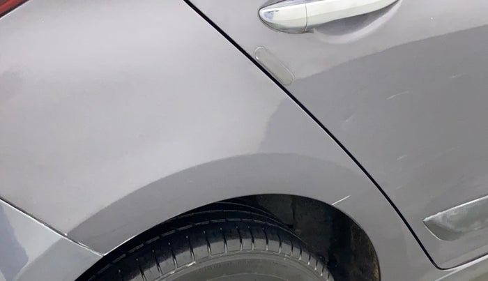 2016 Hyundai Elite i20 ASTA 1.2 (O), Petrol, Manual, 84,825 km, Right quarter panel - Minor scratches