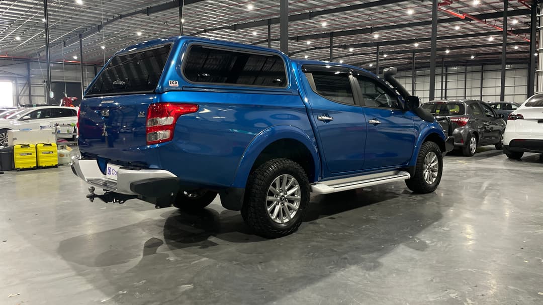 2018 Mitsubishi Triton Gls (4x4), Automatic, 91564 km, Right Back Diagonal (45- Degree) View