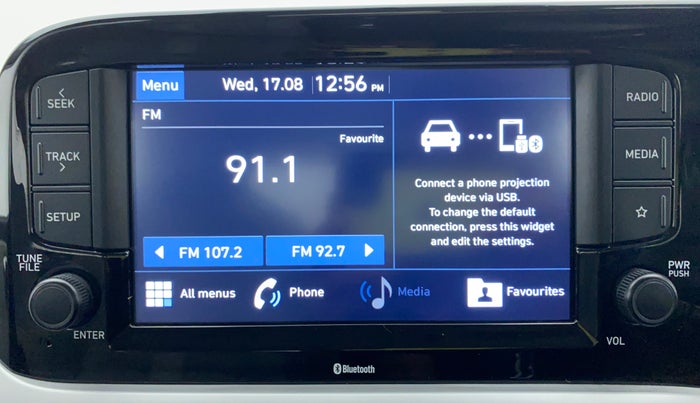 2020 Hyundai GRAND I10 NIOS SPORTZ 1.2 AT, Petrol, Automatic, 6,122 km, Infotainment System
