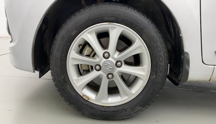 2015 Hyundai Grand i10 ASTA 1.2 KAPPA VTVT, Petrol, Manual, 17,822 km, Left Front Wheel