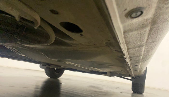 2018 Datsun Go T(O), Petrol, Manual, 5,405 km, Right Side Underbody