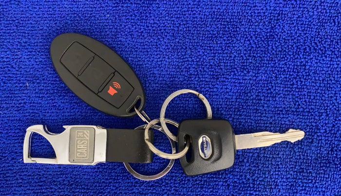 2018 Datsun Go T(O), Petrol, Manual, 5,405 km, Key Close Up