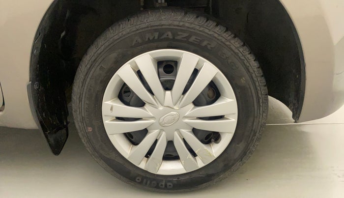 2018 Datsun Go T(O), Petrol, Manual, 5,405 km, Right Front Wheel
