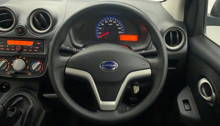 2018 Datsun Go T(O), Petrol, Manual, 5,405 km, Steering Wheel Close Up