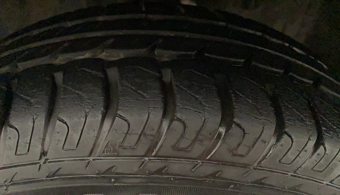 2018 Datsun Go T(O), Petrol, Manual, 5,405 km, Left Rear Tyre Tread