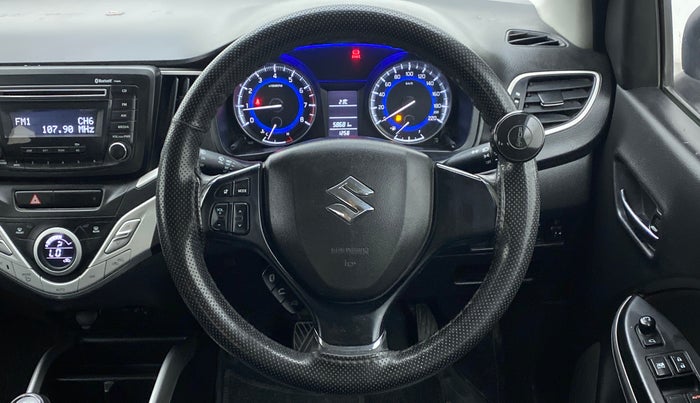 2018 Maruti Baleno DELTA PETROL 1.2, Petrol, Manual, 58,752 km, Steering Wheel Close Up