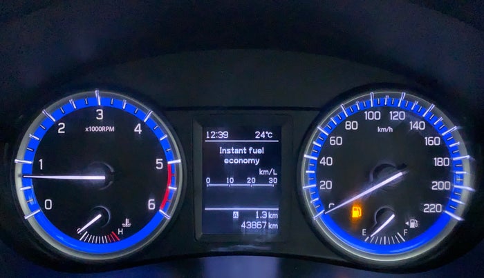 2017 Maruti S Cross DELTA 1.3, Diesel, Manual, 44,069 km, Odometer View