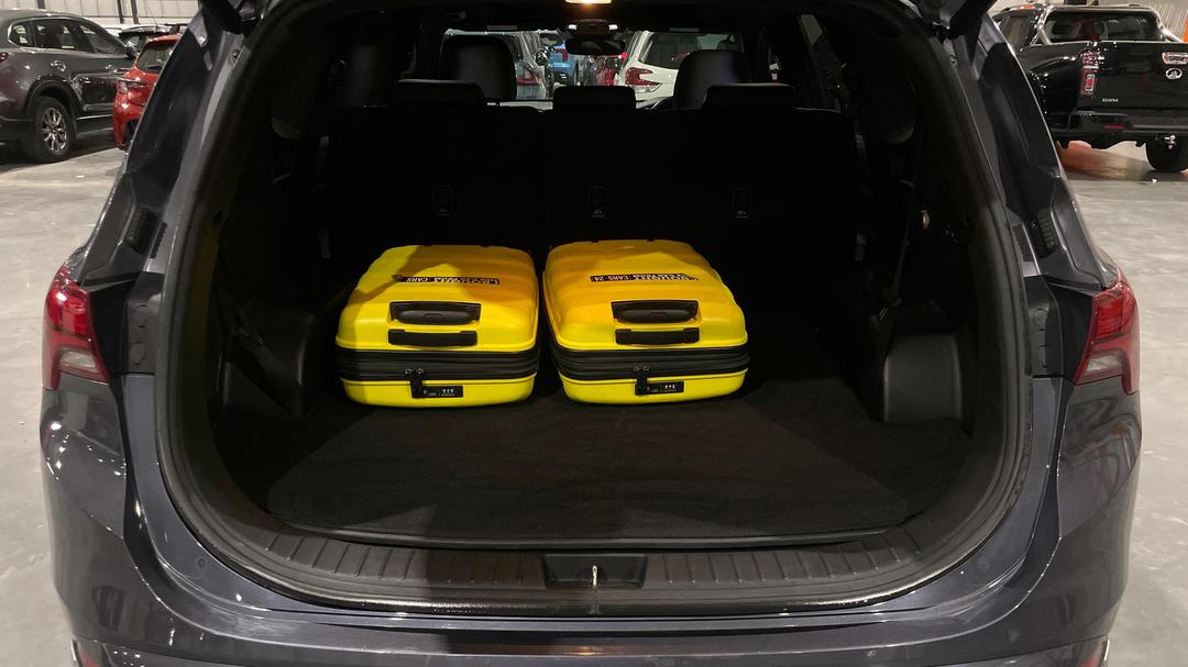 2022 Hyundai Santa Fe Highlander Crdi (AWD), Automatic, 93194 km, Boot Inside View with Luggage