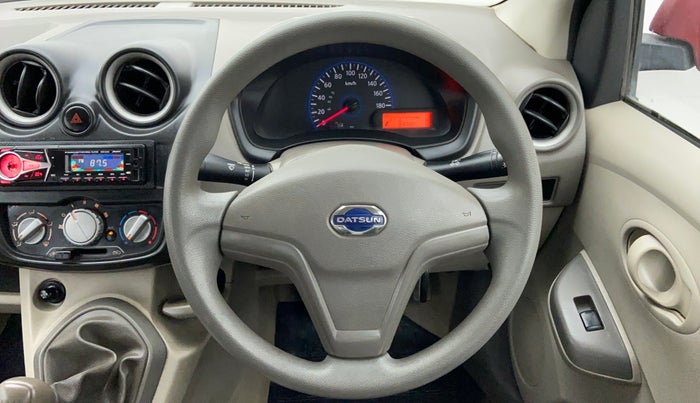 2015 Datsun Go T, Petrol, Manual, 83,782 km, Steering Wheel Close-up