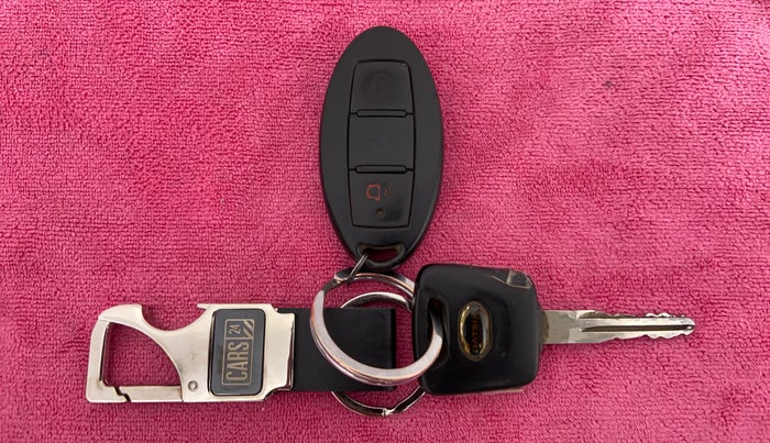 2015 Datsun Go T, Petrol, Manual, 83,782 km, Key Close-up