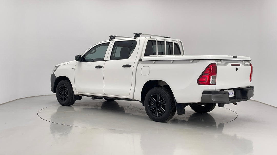 2017 Toyota Hilux Workmate, Automatic, 147470 km, Left Back Diagonal (45- Degree) View