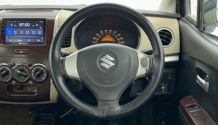 2018 Maruti Wagon R 1.0 LXI CNG, CNG, Manual, 74,288 km, Steering Wheel Close Up