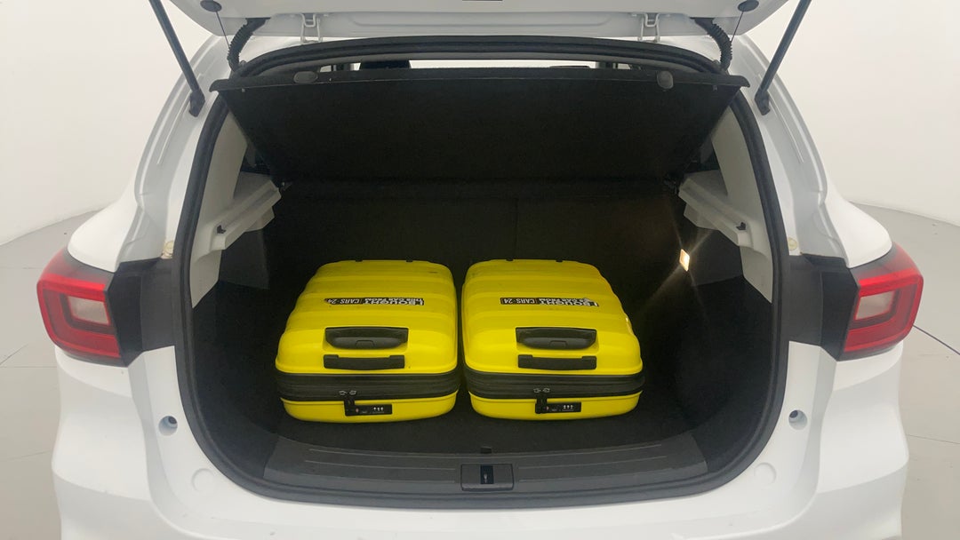 Boot Inside View with Luggage