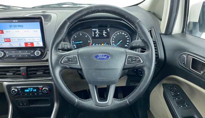 2019 Ford Ecosport 1.5TITANIUM TDCI, Diesel, Manual, 35,421 km, Steering Wheel Close Up