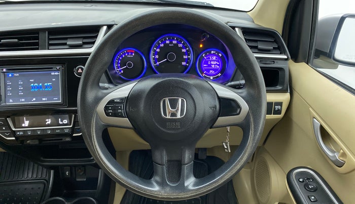 2017 Honda Amaze 1.2 SX MT I VTEC, Petrol, Manual, 19,735 km, Steering Wheel Close Up