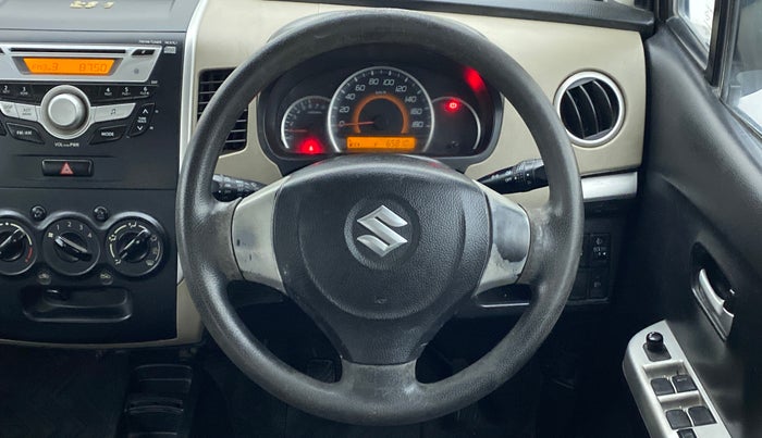 2016 Maruti Wagon R 1.0 VXI, Petrol, Manual, 65,809 km, Steering Wheel Close Up