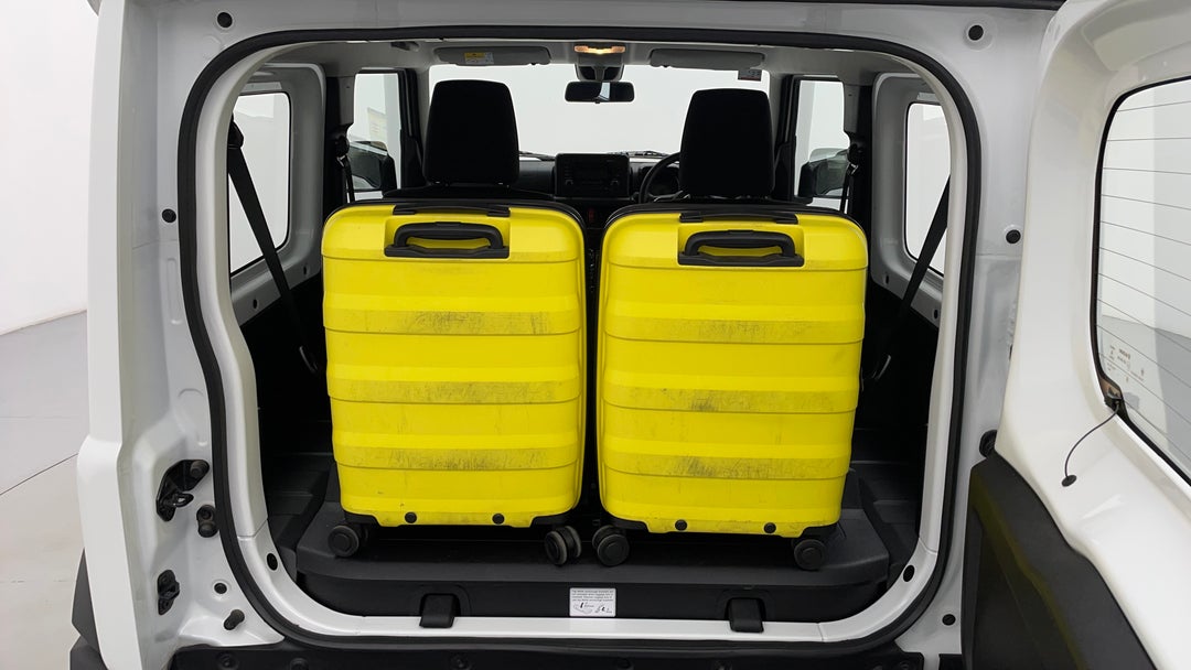 Boot Inside View with Luggage