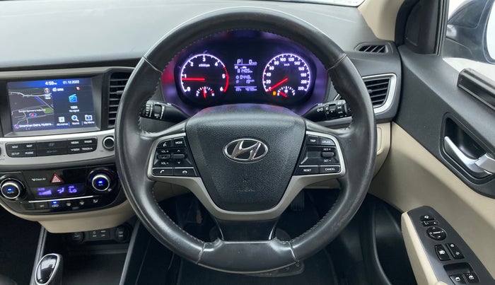 2018 Hyundai Verna 1.6 CRDI SX + AT, Diesel, Automatic, 46,823 km, Steering Wheel Close Up