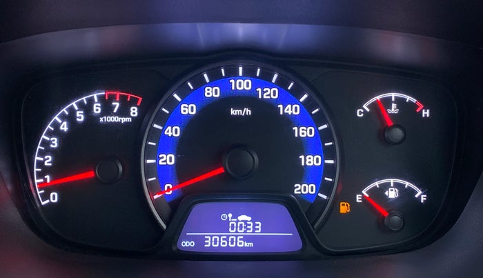 2014 Hyundai Xcent S 1.2 OPT, Petrol, Manual, 30,675 km, Odometer Image