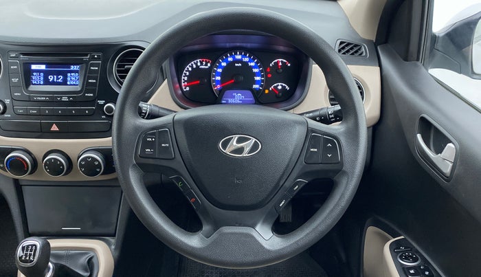 2014 Hyundai Xcent S 1.2 OPT, Petrol, Manual, 30,675 km, Steering Wheel Close Up