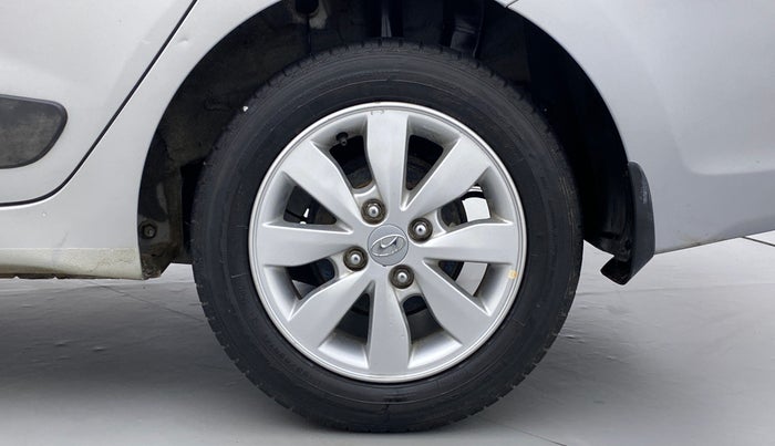 2014 Hyundai Xcent S 1.2 OPT, Petrol, Manual, 30,675 km, Left Rear Wheel