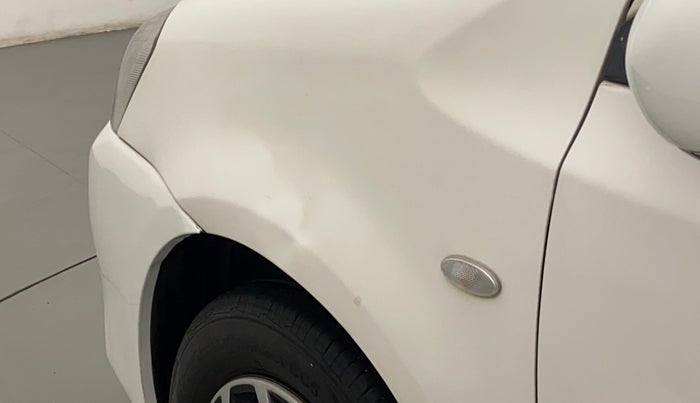 2011 Toyota Etios Liva G, Petrol, Manual, 28,822 km, Left fender - Slightly dented