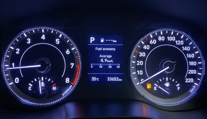 2019 Hyundai VENUE 1.0 TURBO GDI SX+ AT, Petrol, Automatic, 34,102 km, Odometer Image