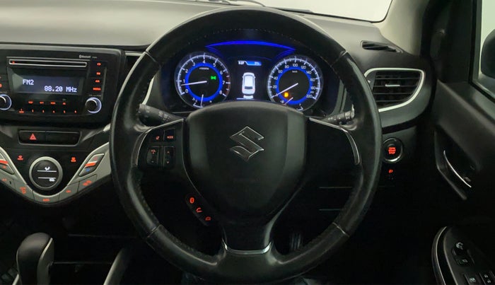 2018 Maruti Baleno ZETA CVT PETROL 1.2, Petrol, Automatic, 29,002 km, Steering Wheel Close Up