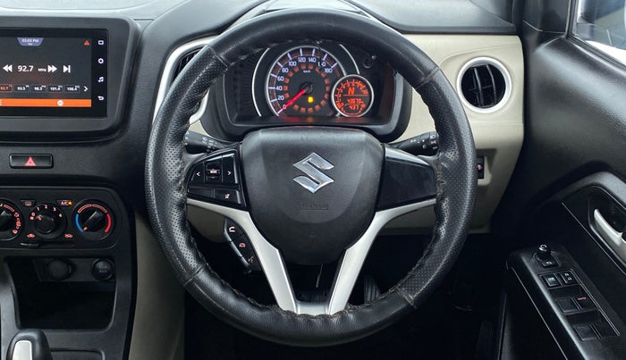 2019 Maruti New Wagon-R ZXI 1.2L AGS, Petrol, Automatic, 43,717 km, Steering Wheel Close Up