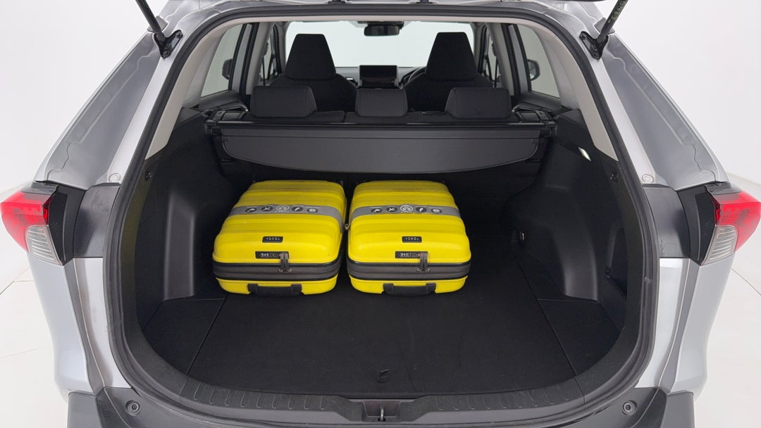 2024 Toyota RAV4 Gx (AWD) Hybr Full Size Spare, Automatic, 30440 km, Boot Inside View with Luggage