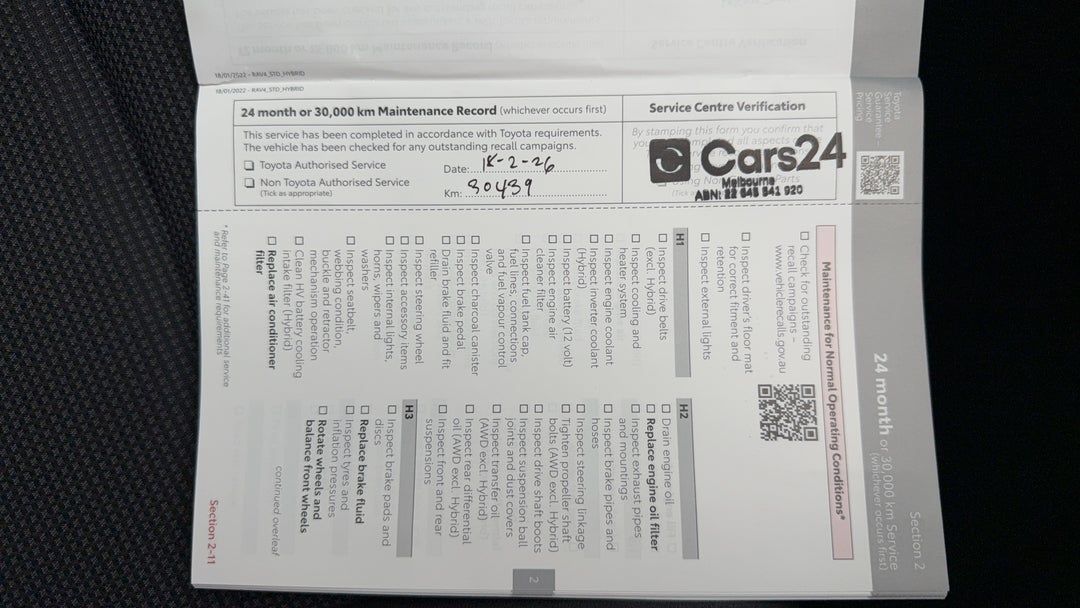 2024 Toyota RAV4 Gx (AWD) Hybr Full Size Spare, Automatic, 30440 km, Service History