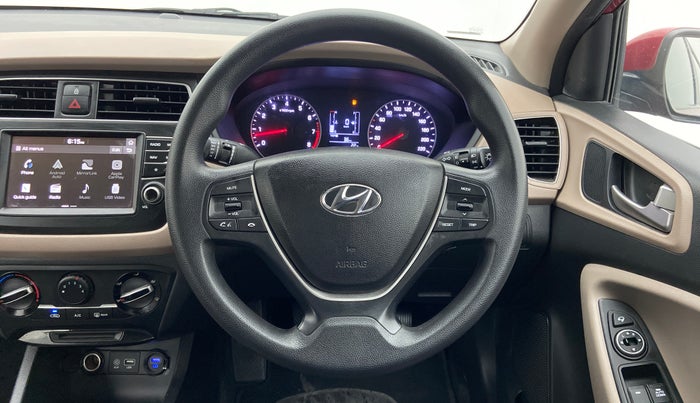2019 Hyundai Elite i20 SPORTZ PLUS 1.2, Petrol, Manual, 51,977 km, Steering Wheel Close Up