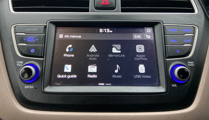 2019 Hyundai Elite i20 SPORTZ PLUS 1.2, Petrol, Manual, 51,977 km, Apple CarPlay and Android Auto