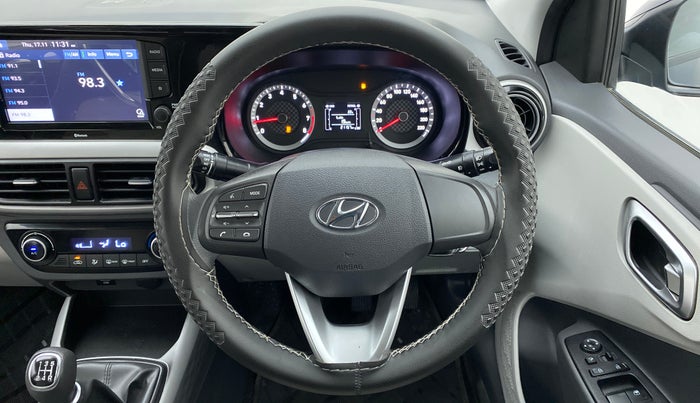 2021 Hyundai GRAND I10 NIOS SPORTZ CNG MT, CNG, Manual, 21,187 km, Steering Wheel Close Up