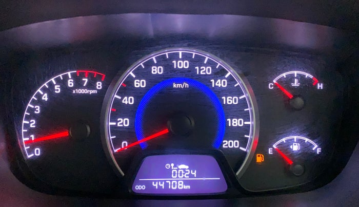 2017 Hyundai Grand i10 SPORTZ 1.2 KAPPA VTVT, Petrol, Manual, 44,758 km, Odometer Image