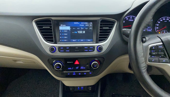 2017 Hyundai Verna FLUIDIC 1.6 SX VTVT, Petrol, Manual, 33,835 km, Air Conditioner