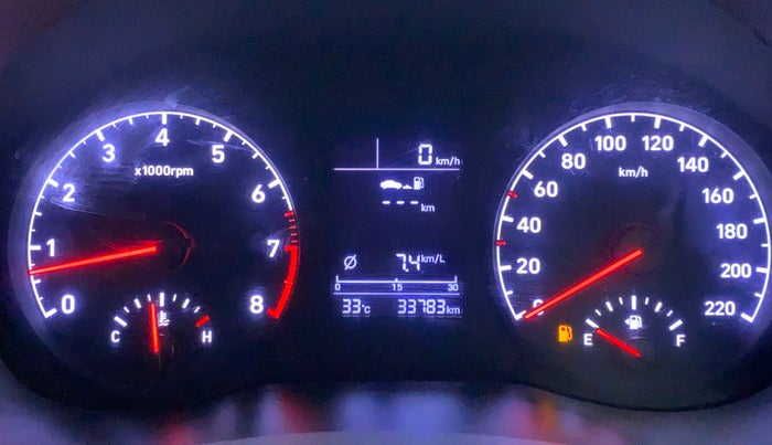 2017 Hyundai Verna FLUIDIC 1.6 SX VTVT, Petrol, Manual, 33,835 km, Odometer Image