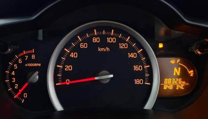 2017 Maruti Celerio ZXI AMT, Petrol, Automatic, 88,365 km, Odometer Image