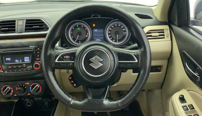 2017 Maruti Dzire VXI, Petrol, Manual, 45,846 km, Steering Wheel Close Up
