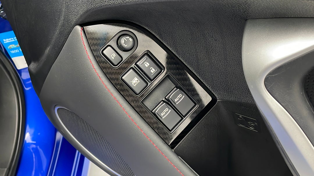 Drivers Side Door Panel Controls