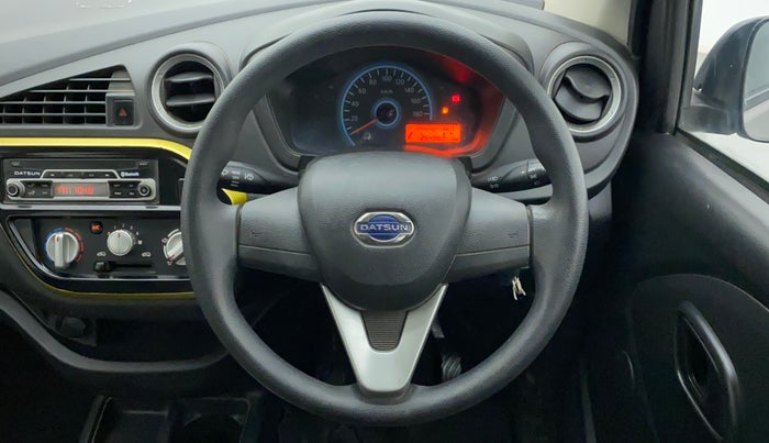 2017 Datsun Redi Go GOLD LIMITED EDITION, Petrol, Manual, 25,498 km, Steering Wheel Close Up