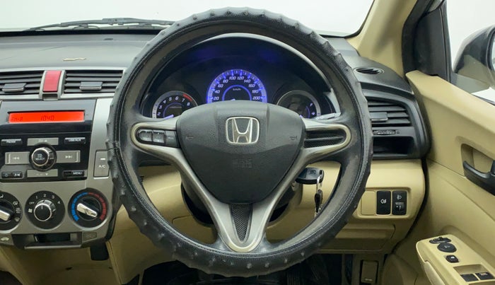 2012 Honda City S MT PETROL, Petrol, Manual, 88,882 km, Steering Wheel Close Up