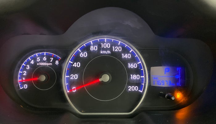2011 Hyundai i10 SPORTZ 1.2 AT KAPPA2, Petrol, Automatic, 1,17,032 km, Odometer Image