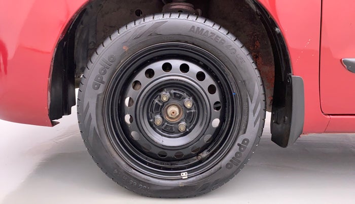 2013 Maruti Wagon R 1.0 VXI, Petrol, Manual, 54,879 km, Left Front Wheel