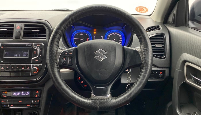 2017 Maruti Vitara Brezza ZDI, Diesel, Manual, 30,671 km, Steering Wheel Close Up