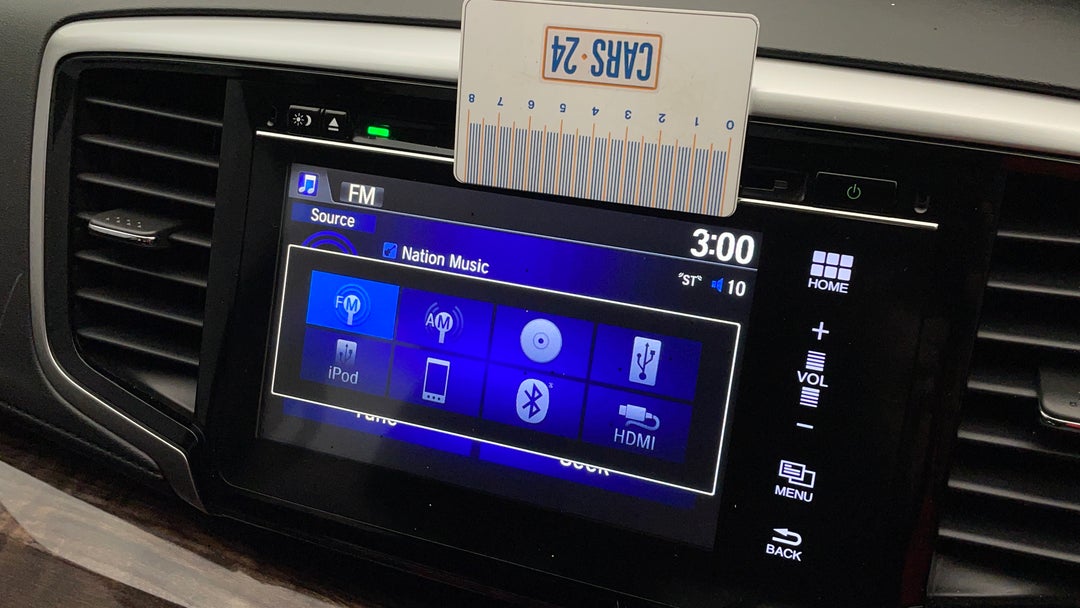 Infotainment System Face Plate Stain