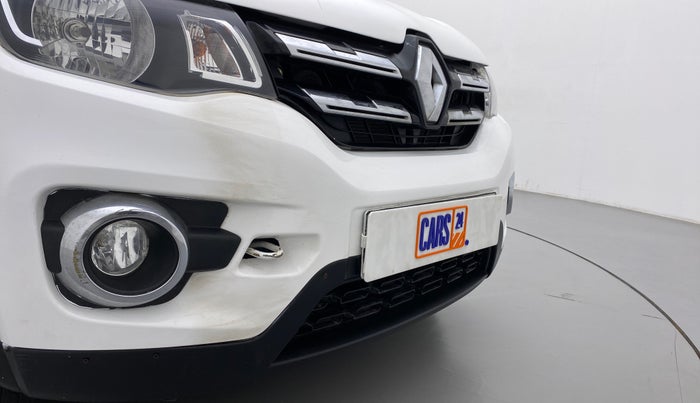 2019 Renault Kwid RXT 1.0 EASY-R AT OPTION, Petrol, Automatic, 21,490 km, Front bumper - Chrome strip damage