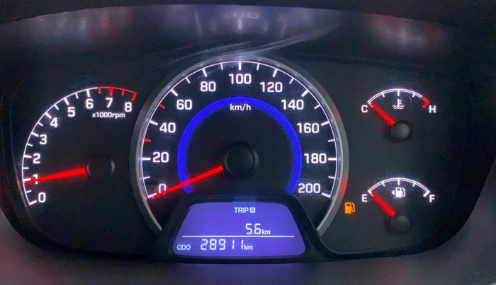 2016 Hyundai Grand i10 SPORTZ 1.2 KAPPA VTVT, Petrol, Manual, 29,139 km, Odometer Image